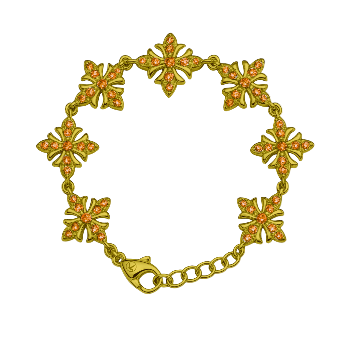Orange Blaze Aura Bracelet