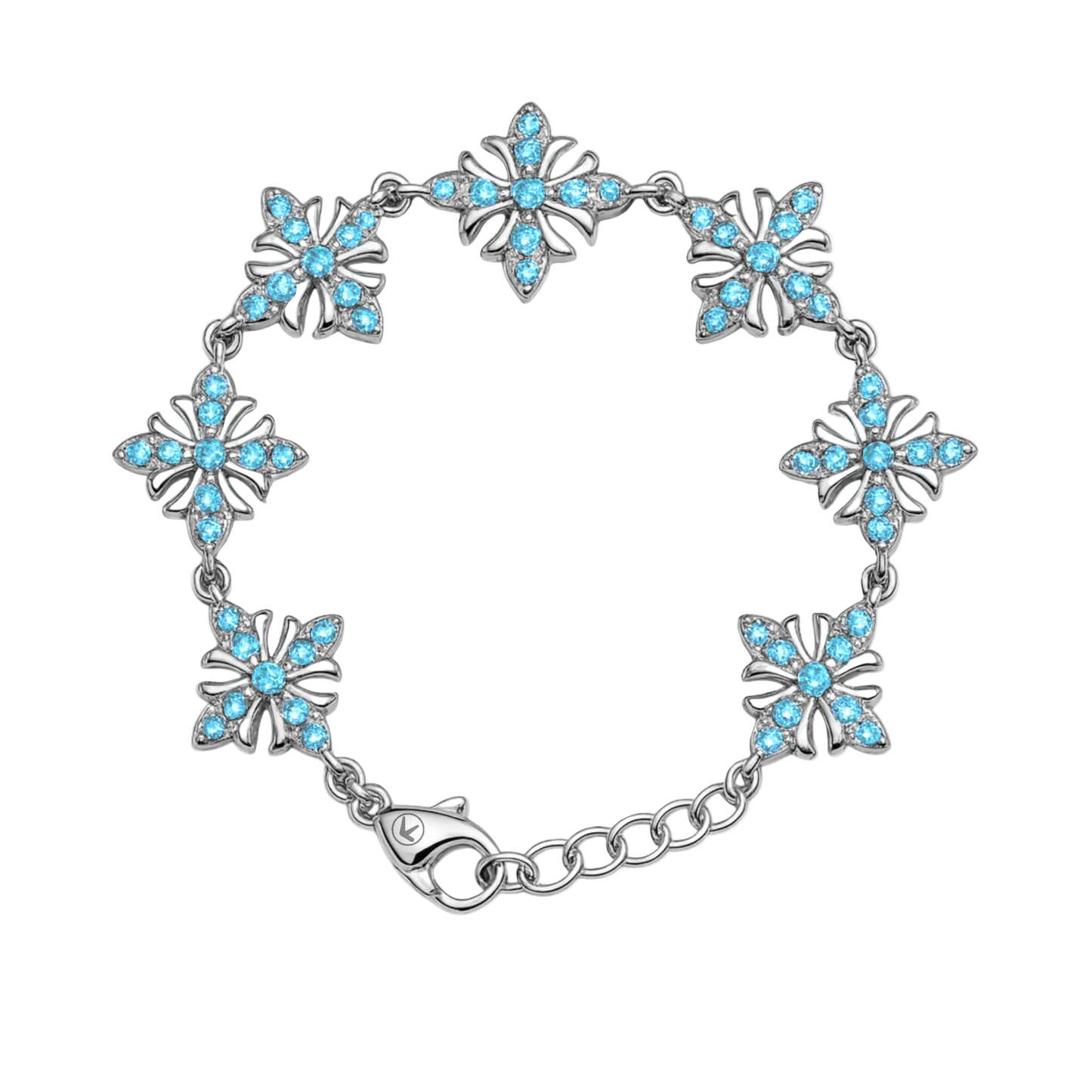 Glacier Blue Aura Bracelet