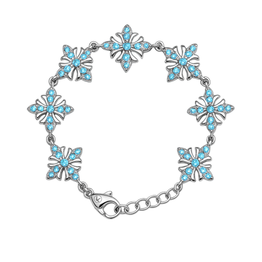 Glacier Blue Aura Bracelet