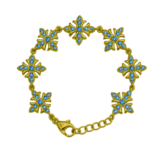 Sky Blue Aura Bracelet