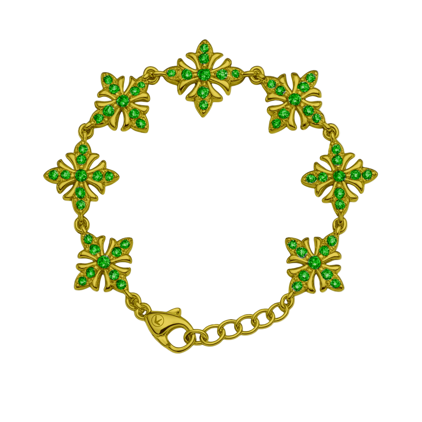 Emerald Green Aura Bracelet