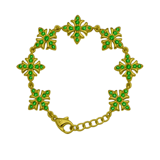 Emerald Green Aura Bracelet