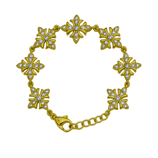 Ice White Aura Bracelet