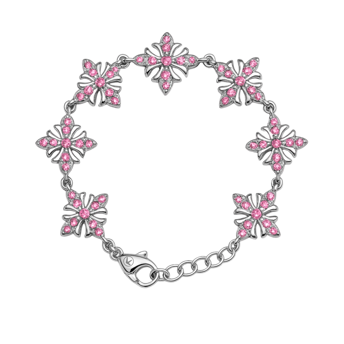 Pink Carnation Aura Bracelet