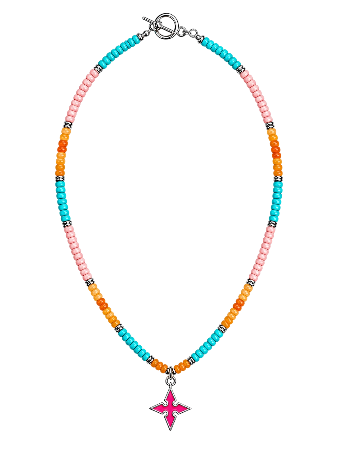 Fiesta Summer Beaded Necklace