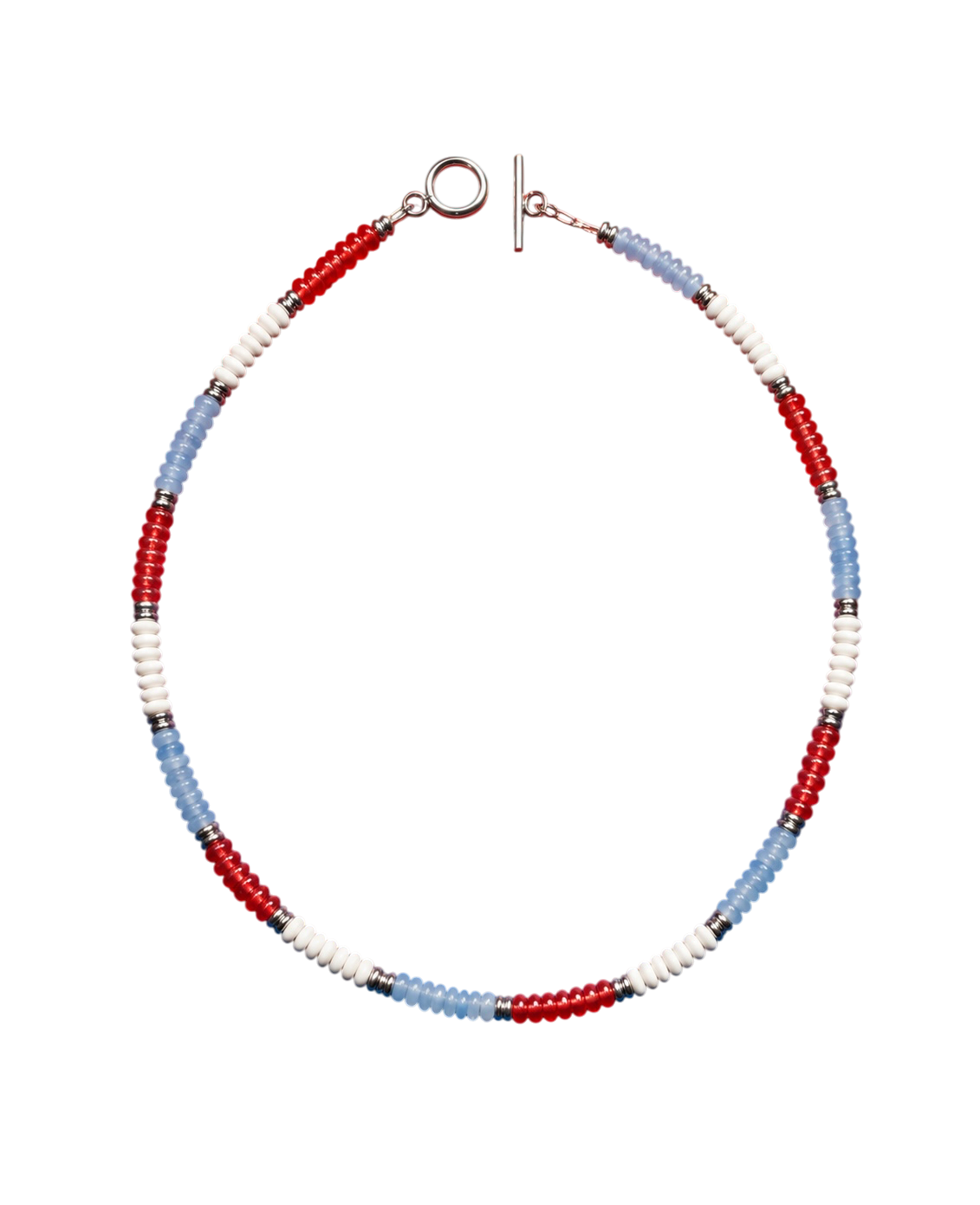 USA Summer Beaded Necklace